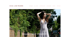 Desktop Screenshot of imanijadepowers.com